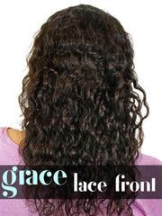 LACE FRONT WIG: Brazilian Curl