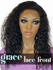 LACE FRONT WIG: Brazilian Curl