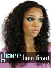 LACE FRONT WIG: Brazilian Curl