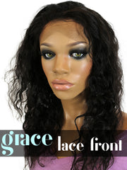 LACE FRONT WIG: Brazilian Curl