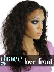 LACE FRONT WIG: Brazilian Curl