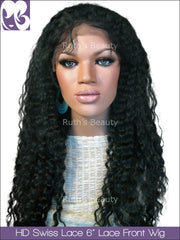HD SWISS LACE 13x6inches Lace Front Wig Eva Spanish Wave Virgin Hair 150%