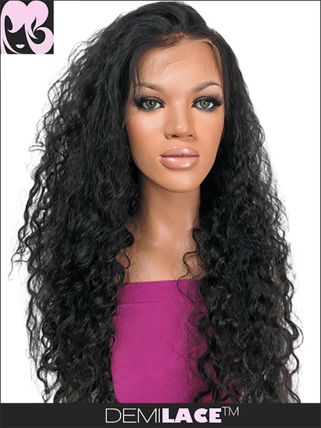 LACE FRONT WIG: Jasmine Virgin Malaysian Wavy