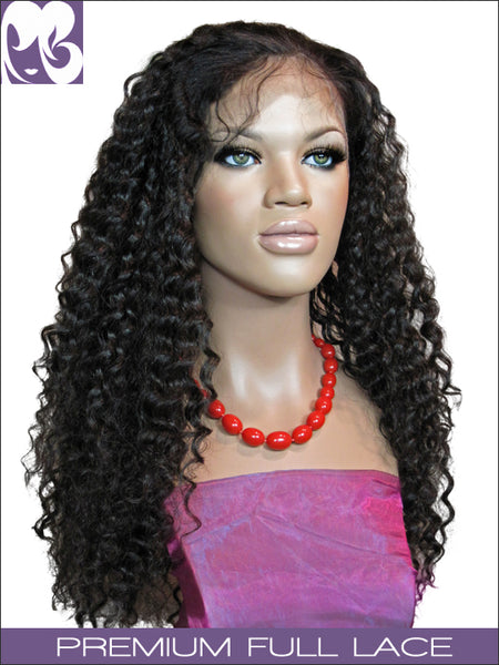 FULL LACE WIG: Jill Indian Remy Deep Wave