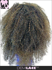 LACE FRONT WIG: Josephine Afro Kinky Curly Indian Remy