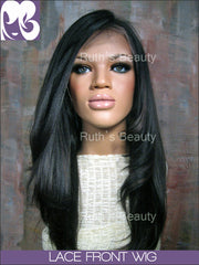 LACE FRONT WIG: Katherian Professionally Cut Yaki Indian Virgin Remy