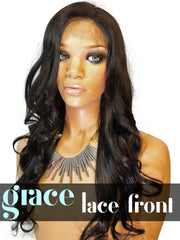 LACE FRONT WIG: Pretty Girl Yaki
