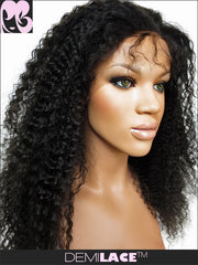 LACE FRONT WIG: Rachael Kinky Curly Indian Remy
