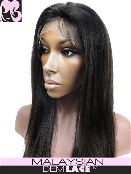 LACE FRONT WIG: Rania Malaysian - Light Yaki