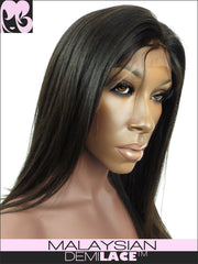 LACE FRONT WIG: Rania Malaysian - Light Yaki