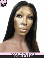 LACE FRONT WIG: Rania Malaysian - Light Yaki
