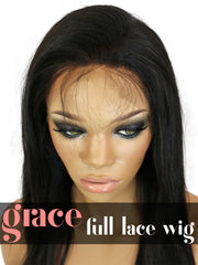 FULL LACE WIG: Virgin Straight