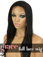 FULL LACE WIG: Virgin Straight