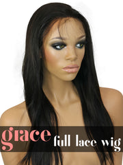 FULL LACE WIG: Virgin Straight