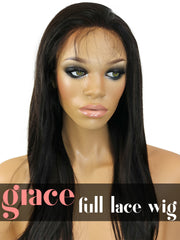 FULL LACE WIG: Virgin Straight