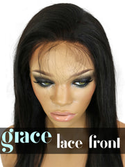 LACE FRONT WIG: Virgin Straight