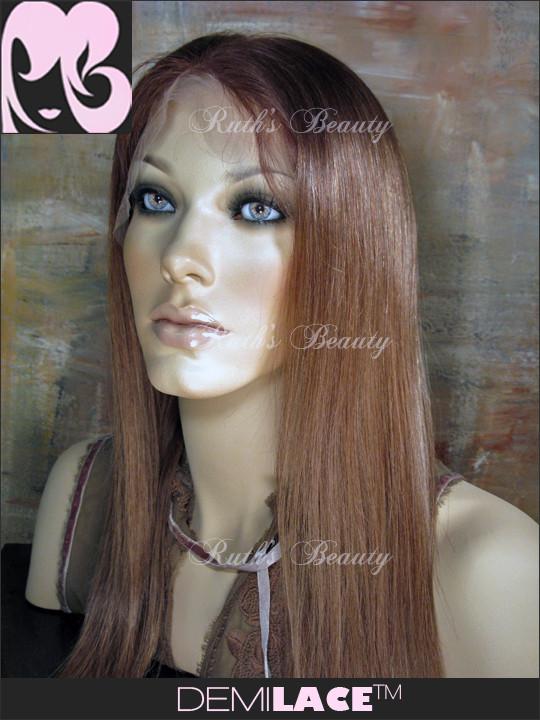 LACE FRONT WIG: Susan Silky Straight Indian Remy