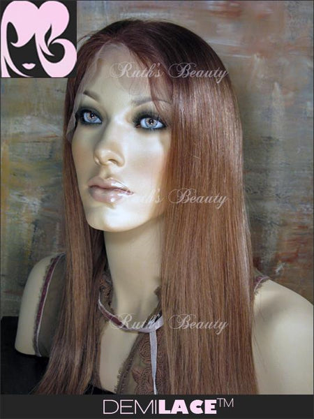 LACE FRONT WIG: Susan Silky Straight Indian Remy