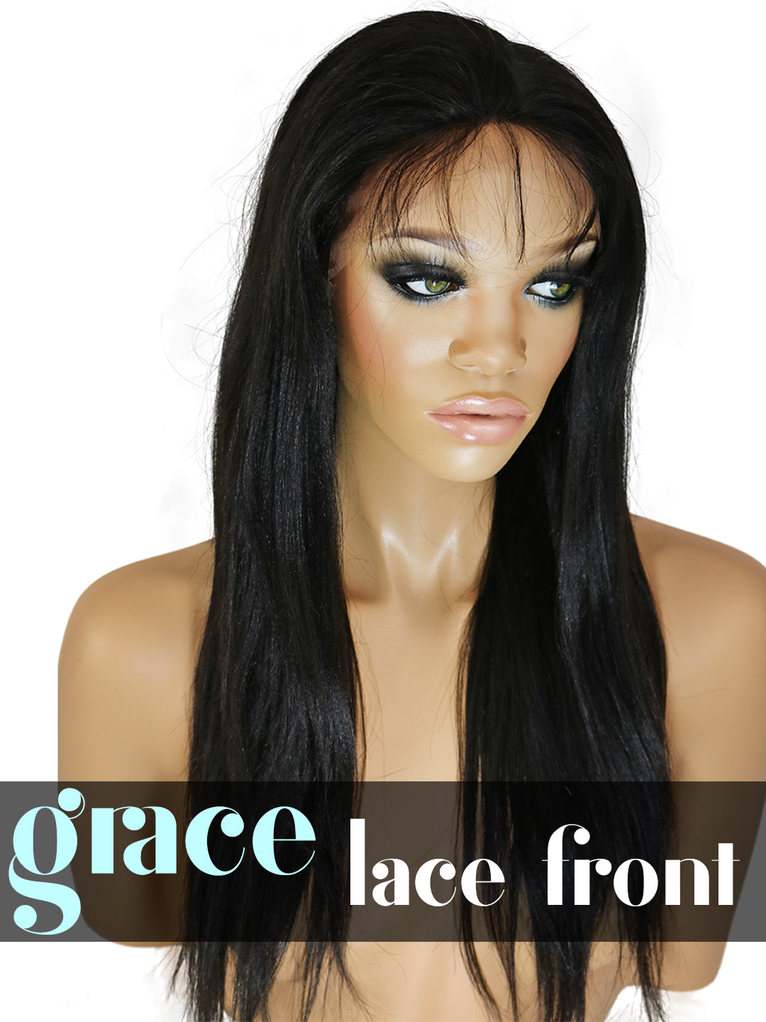 LACE FRONT WIG: Yaki Straight